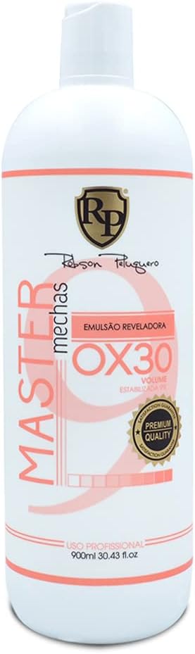 Robson Peluquero - Master Locks 500g/16.9 Fl.Oz + Ox 30 Volumes Revealing Emulsion 900ml