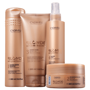 Cadiveu Blonde Reconstructor Kit (4 Products)
