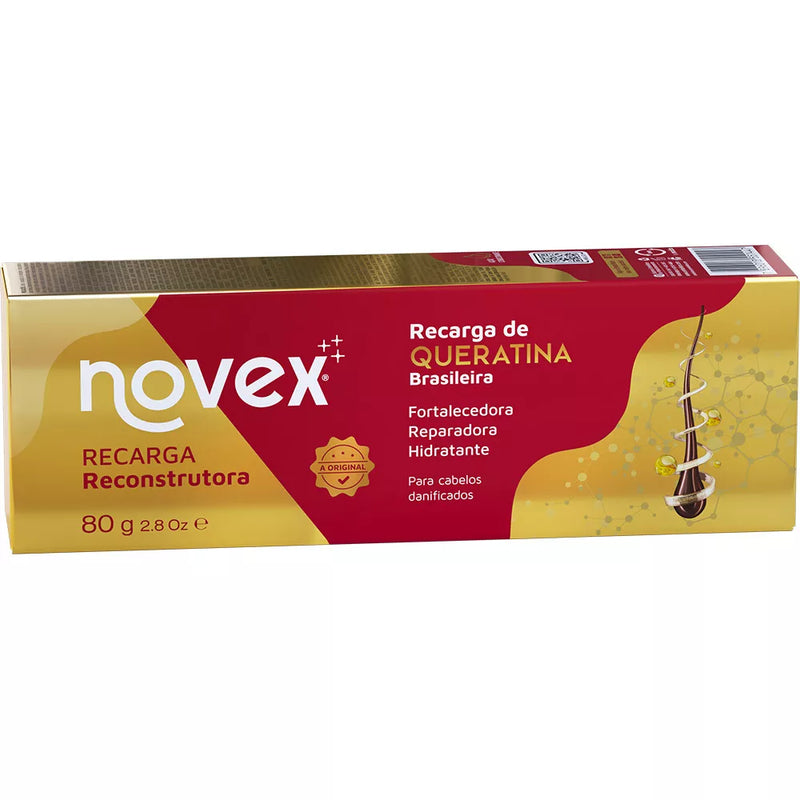 Novex Reconstruction Treatment Brazilian Keratin Refill 80G/2.8oz.