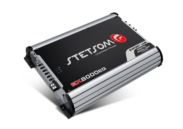 Stetsom EX8000 Eq Car Audio Amplifier Mono 8000 Watts RMS
