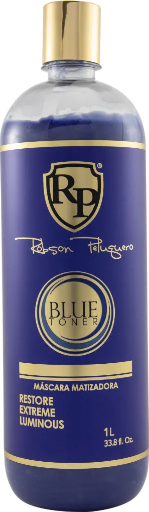 Robson Peluquero - Blue Toner Tinting Mask Restore Extreme Luminous 1000ml/33.8 Fl.Oz