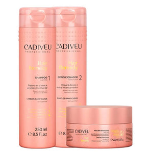 Cadiveu Professional Hair Remedy Repair Kit (3 Products)