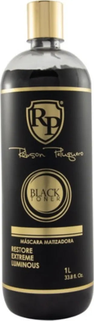 Robson Peluquero - Black Toner Tinting Mask Restore Extreme Luminous 1000ml/33.8 Fl.Oz
