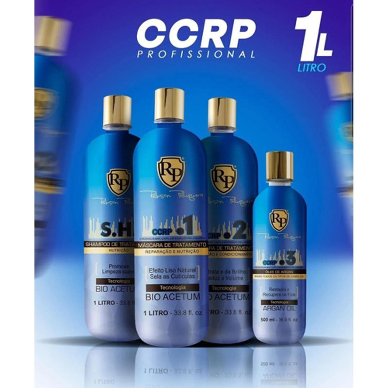 Robson Peluquero Kit CCRP 4 Steps Professional Hair Reconstruction 1000ml/33.fl.oz.