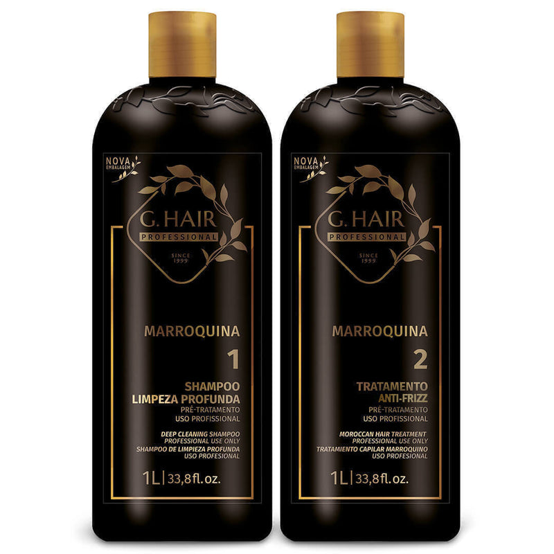 G.Hair Moroccan Progressive Brush - 2x1000ml/33.8 fl.oz