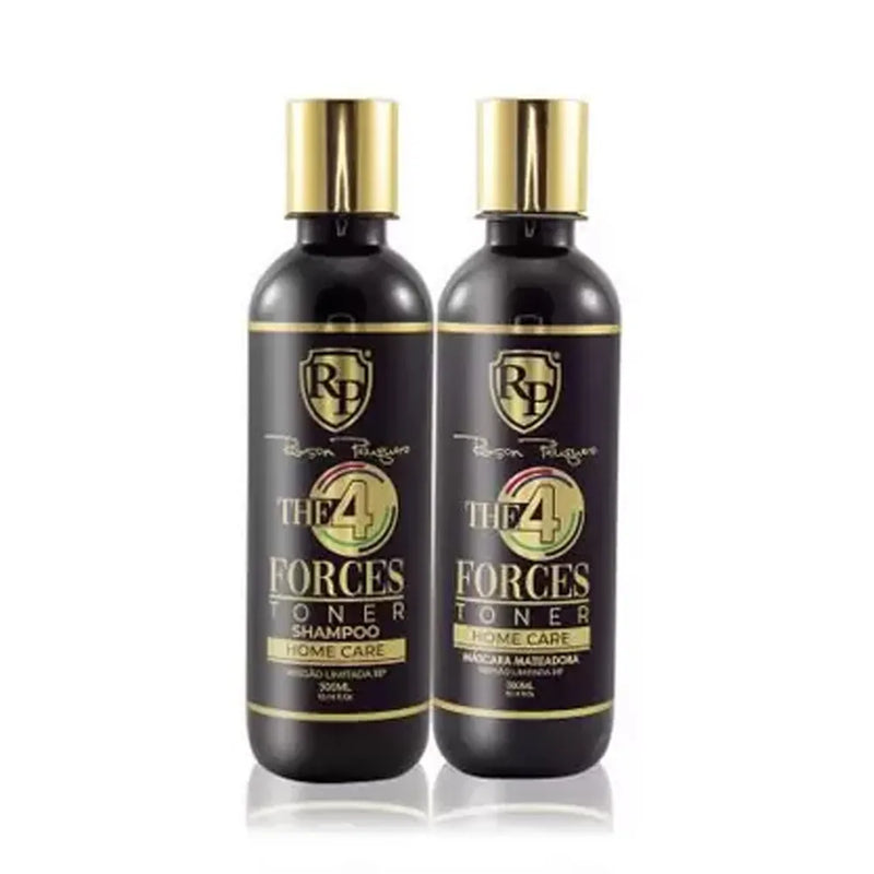 Robson Peluquero 4 Forces Toner Home Care Tinting Treatment Kit 2x300ml