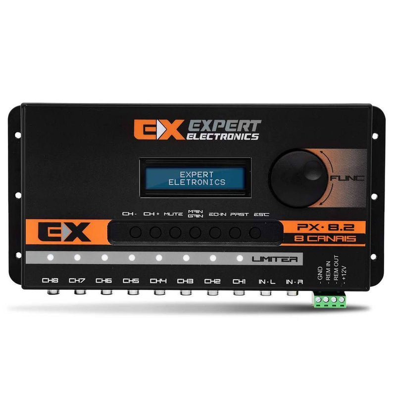 Crossover Expert Eletronics PX8.2 8 Channels Equalizer Digital Audio Processor
