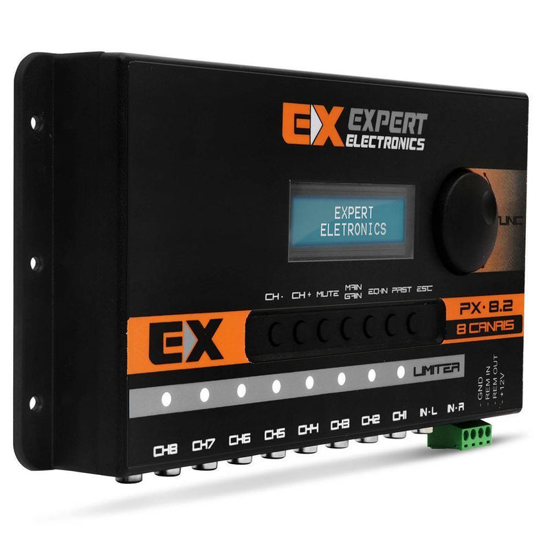 Crossover Expert Eletronics PX8.2 8 Channels Equalizer Digital Audio Processor