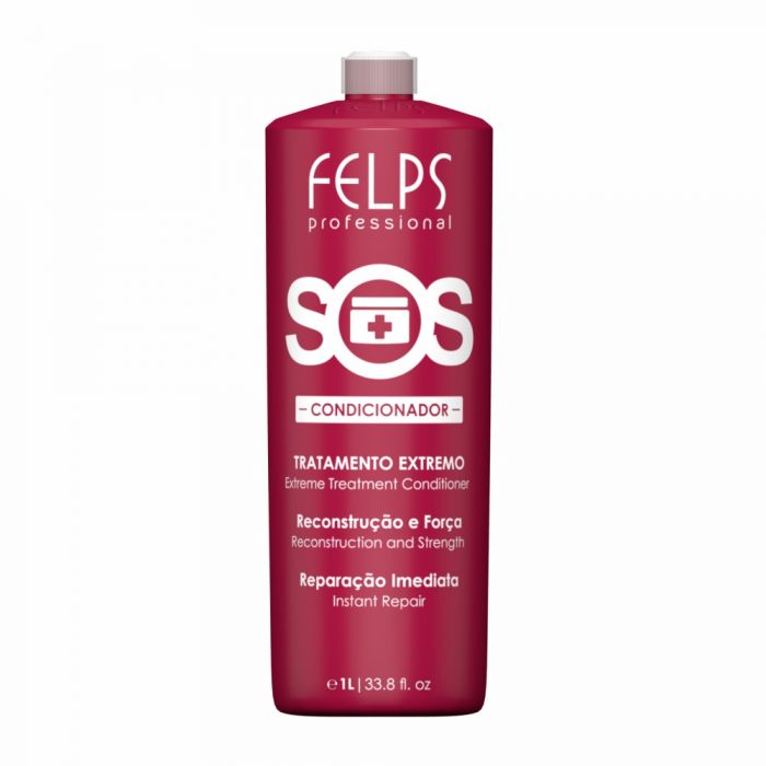 Felps SOS - Shampoo And Conditioner For Intense Treatment 2x1000ml/33.8 fl.oz