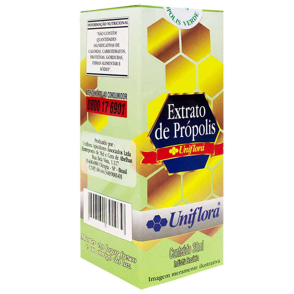 Uniflora Brazilian Green Propolis Extract 30ml/1.01 fl.oz