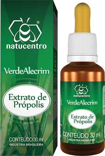 Natucentro Brazilian Green Alecrim Propolis 30ml/1.01 fl.oz