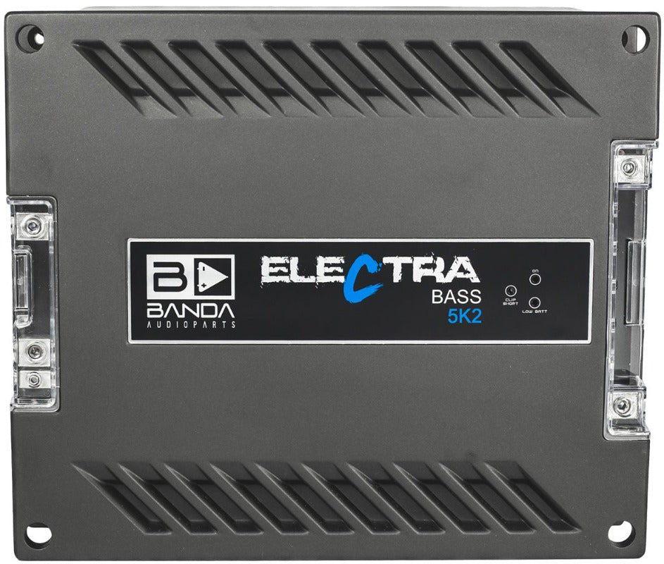 Banda Electra Bass 5K2 Amplifier Audio Car 5000 Watts RMS 2 ohmS