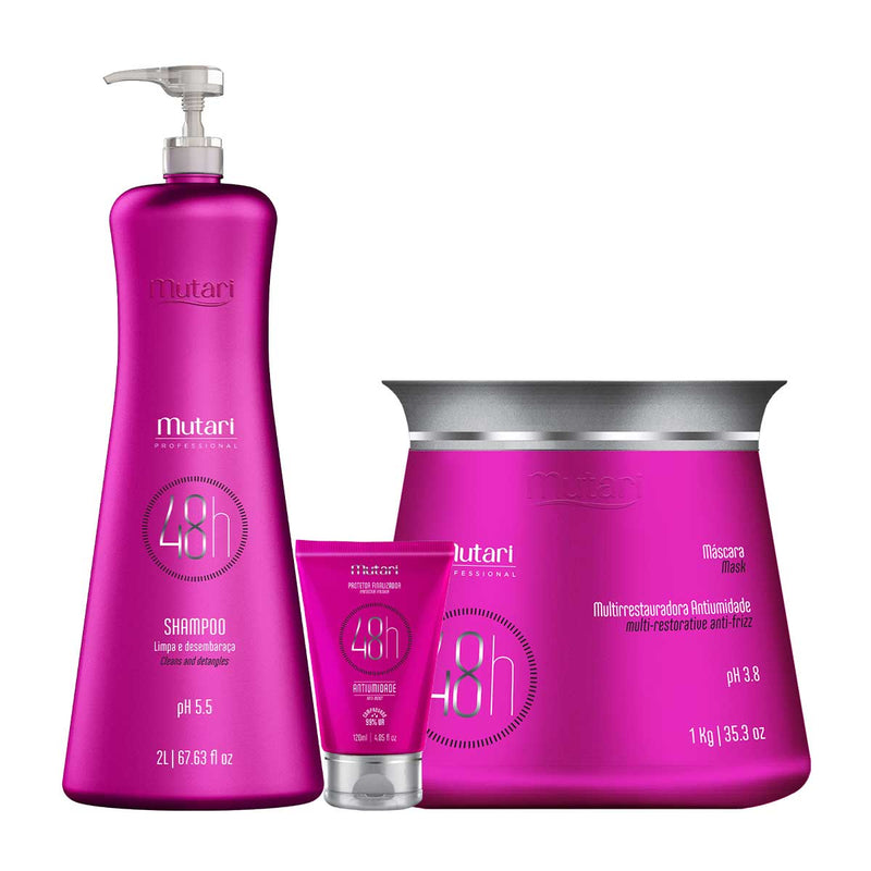 Mutari - Complete Professional Kit Mutari 48h Brightness And Anti-Moisture Nutrition